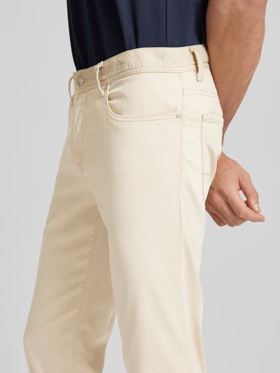 ALBERTO Regular fit jeans in 5-pocketmodel, model 'PIPE' Beige - 3