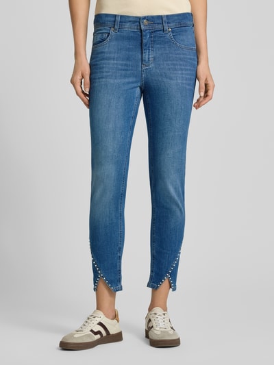 Angels Jeans in verkorte pasvorm, model 'ORNELLA' Blauw - 4