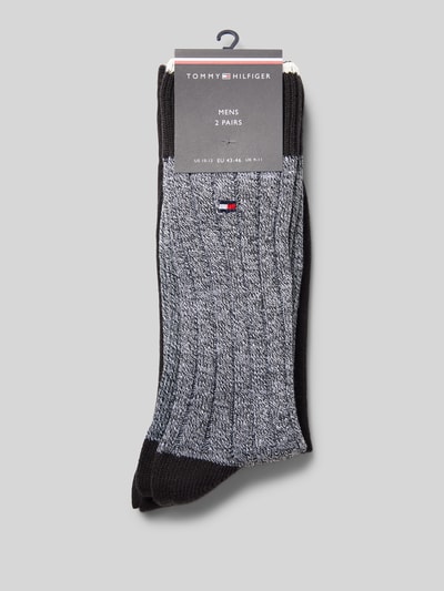 Tommy Hilfiger Socken mit Logo-Detail im 2er-Pack Black 3