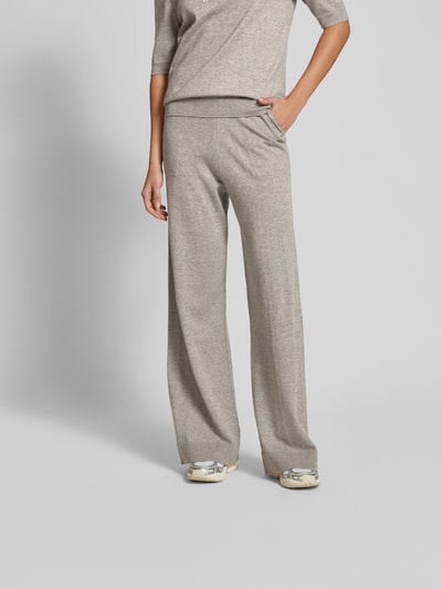 Lala Berlin Sweatpants mit Woll-Anteil Mittelgrau 4