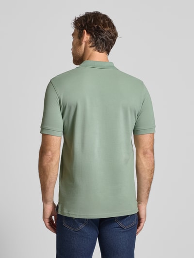 Christian Berg Men Regular Fit Poloshirt mit Logo-Stitching Schilf 5