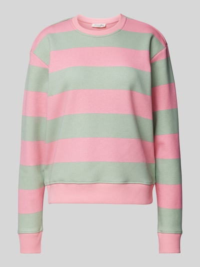 Christian Berg Woman Sweatshirt aus Baumwoll-Mix Pink 2