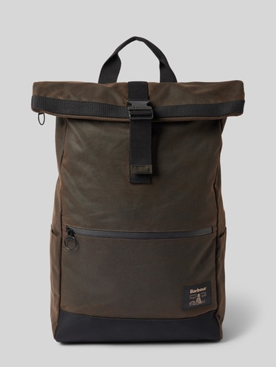 Barbour Rucksack mit Schulterriemen Modell 'Field' Gruen 2