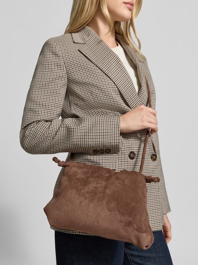 b.young Pouch Bag z dodatkiem streczu model 'VUEDE' Średniobrązowy 1