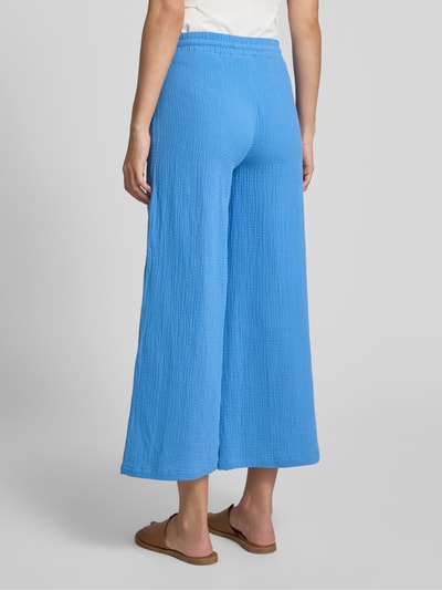 Christian Berg Woman Wide leg stoffen broek in verkorte pasvorm Blauw - 5