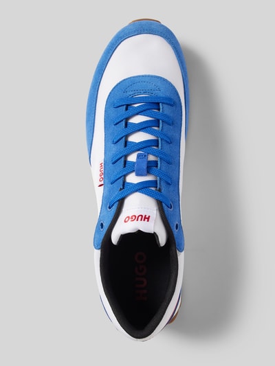 HUGO Sneakers met labeldetails, model 'Icelin' Koningsblauw - 3