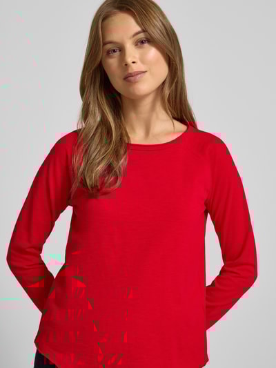 Smith and Soul Bluzka z długim rękawem z dekoltem okrągłym Czerwony 3
