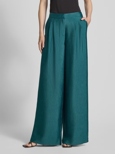 Christian Berg Cocktail Stoffhose mit Gesäßtasche Dunkelgruen Melange 4