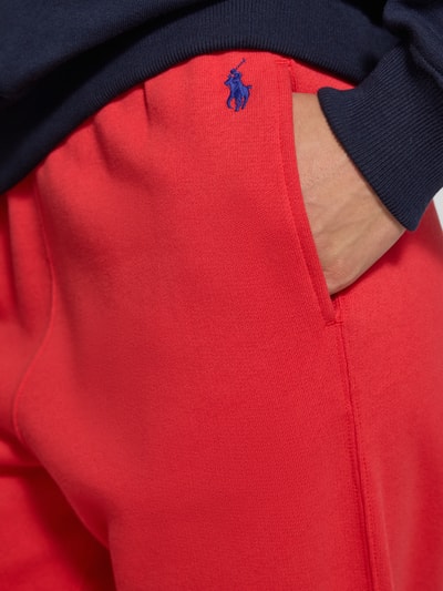 Polo Ralph Lauren Spodnie dresowe z elastycznym ściągaczem Czerwony 3