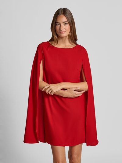 Lauren Ralph Lauren Sukienka koktajlowa z okrągłym dekoltem model ‘PETRA’ Czerwony 4
