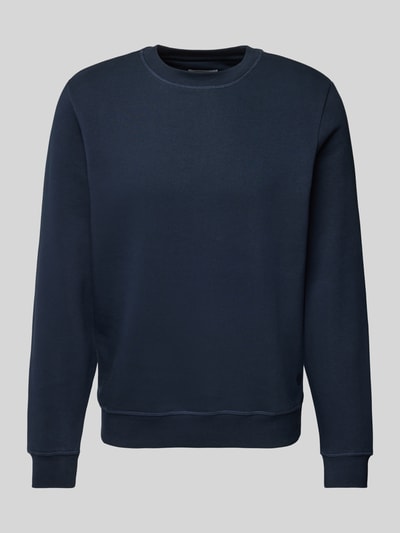 MCNEAL Sweatshirt mit Label-Stitching Dunkelblau 1