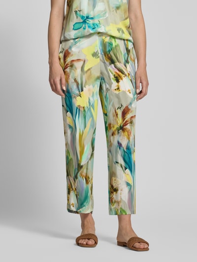 Betty Barclay Stoffhose aus Viskose im Allover-Look Mint 4
