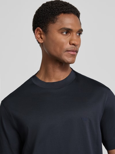 Emporio Armani T-Shirt mit Rundhalsausschnitt Marine 3