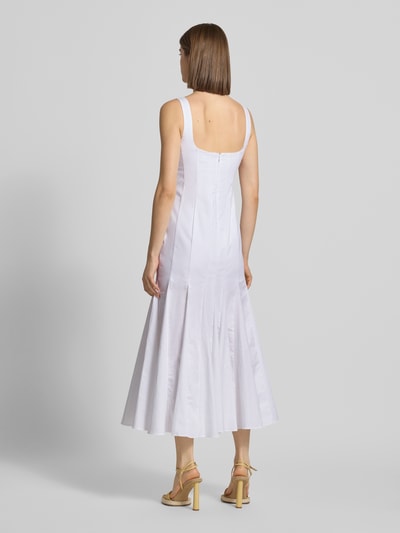 Bardot Cocktailkleid mit Karree-Ausschnitt Modell 'LOLITA' Offwhite 5