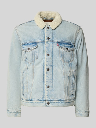 Levi's® Jeansjacke mit Teddykragen Jeansblau 1