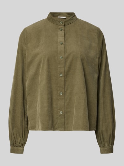 Marc O'Polo Denim Relaxed Fit Cord-Bluse aus reiner Baumwolle Khaki 2