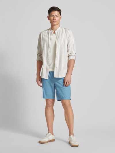 Matinique Shorts mit elastischem Bund Modell 'barton' Hellblau 1