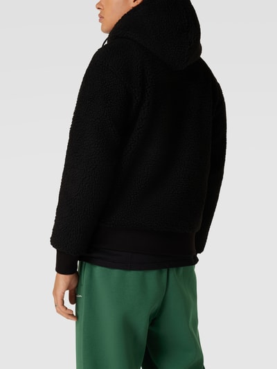 CHAMPION Hoodie aus Teddyfell Schwarz 5