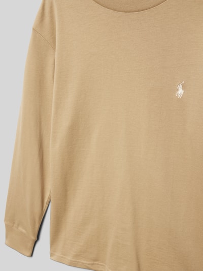 Polo Ralph Lauren Teens Longsleeve mit Label-Stitching Beige 2