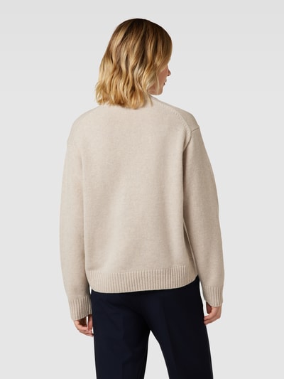 Jake*s Studio Woman Sweter z dzianiny z obniżonymi ramionami Beżowy melanż 5