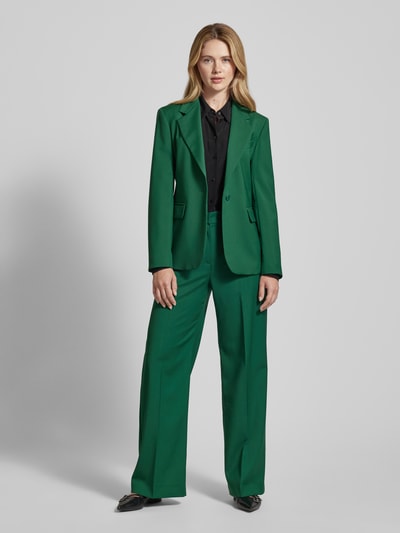 Weekend Max Mara Blazer met paspelzak op de borst, model 'LAMINE' Smaragdgroen - 1