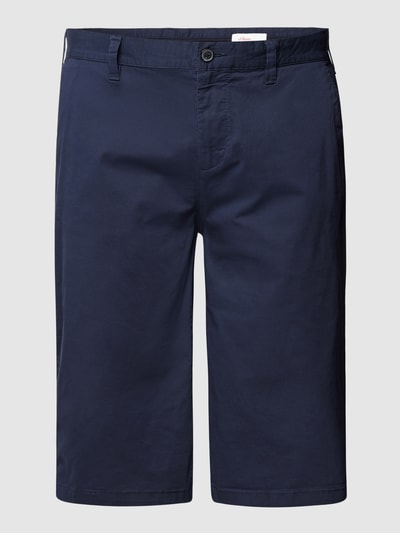 S.Oliver Plus PLUS SIZE Chino-Shorts mit Gesäßtaschen Marine 2