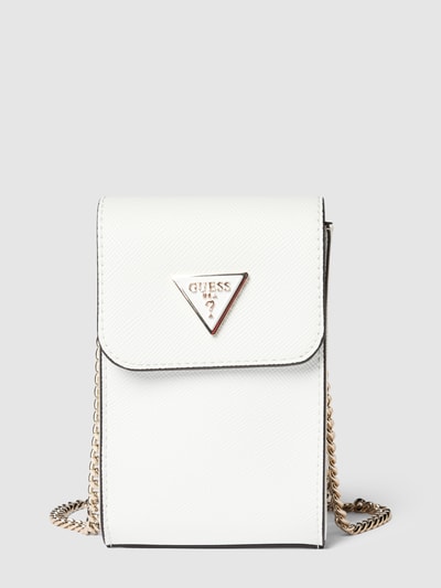 Guess Crossbody Bag  mit Label-Detail Weiss 1