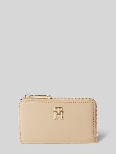 Tommy Hilfiger Portemonnaie mit Label-Applikation Beige 1