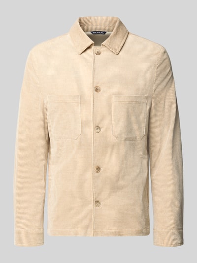 MCNEAL Overshirt Modell 'Murphy' mit Brusttaschen Beige 1