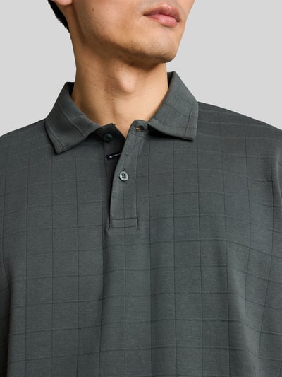 Tom Tailor Regular Fit Poloshirt aus reiner Baumwolle Modell 'structured polo' Oliv 3
