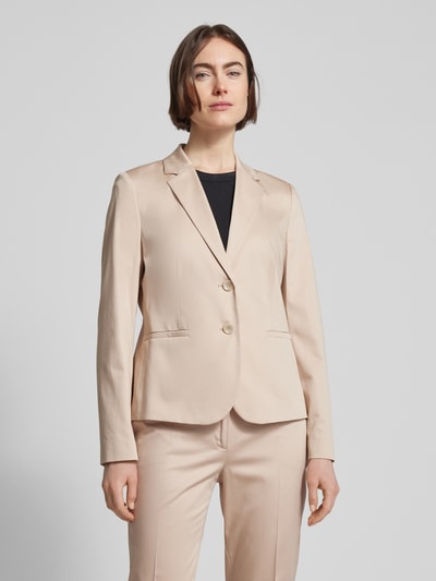 Christian Berg Woman Selection Blazer mit Leistentaschen Sand 4