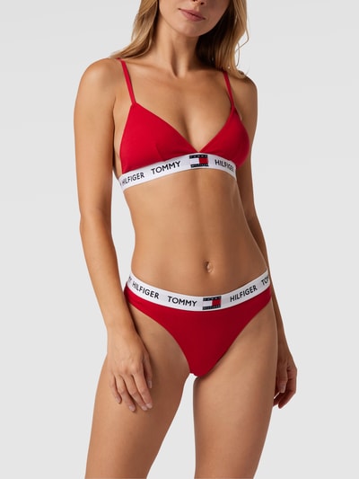 TOMMY HILFIGER String mit Stretch-Anteil Rot 1