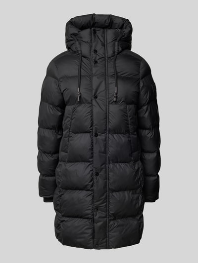 G-Star Raw Parka pikowana z listwą z zatrzaskami model ‘Whistler’ Czarny 1