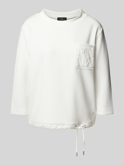 monari Sweatshirt mit 3/4-Arm Offwhite 1