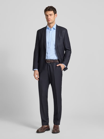 ETERNA Modern Fit Business-Hemd mit Kentkragen und Sportmanschetten Bleu 1