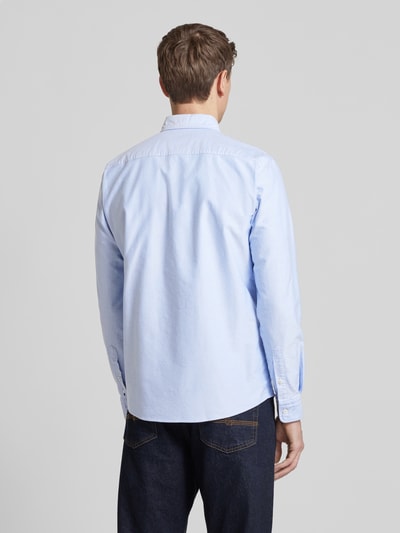 BOSS Regular Fit Business-Hemd mit Button-Down-Kragen Modell 'Roan' Bleu 5