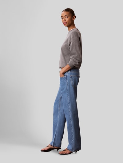Calvin Klein Jeans Straight Fit Jeans aus reiner Baumwolle Jeansblau 1
