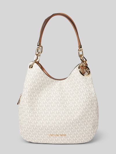 MICHAEL Michael Kors Handtasche mit Label-Applikation Modell 'LILLIE' Offwhite 2