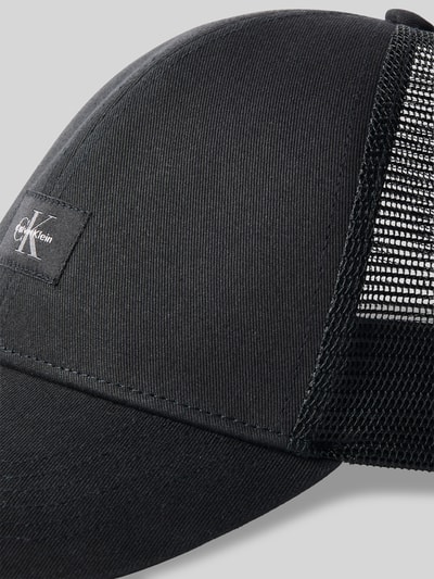 CK Calvin Klein Basecap mit Mesh-Einsatz und Logo Detail Black 2