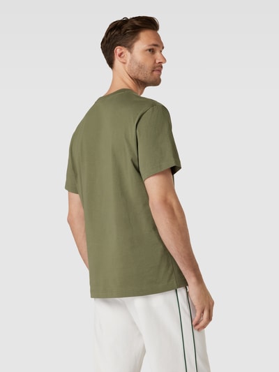 Lacoste T-Shirt mit Rundhalsausschnitt Modell 'BASIC' Oliv 5