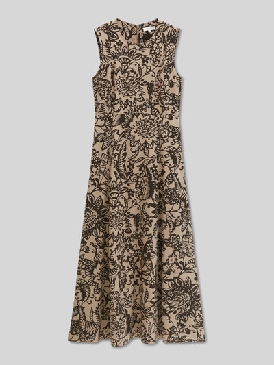 Marc O'Polo Freizeitkleid aus Viskose Mittelbraun 2