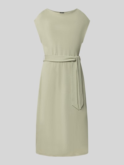Produktfoto, Relaxed Fit Freizeitkleid aus Viskose-Mix von s.Oliver BLACK LABEL in hellem Grün, gerade Form, weiche Textur, ohne Muster