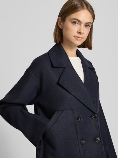 Only Kurtka o kroju regular fit z dwurzędową listwą guzikową model ‘NANCY LIFE’ Ciemnoniebieski 3