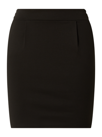 ICHI Minirock aus Jersey Modell 'Kate'  Black 2