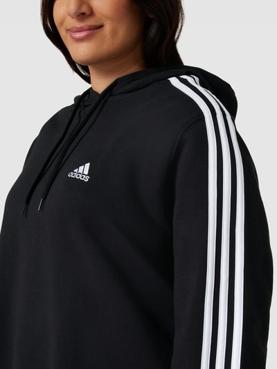 Adidas Sportswear Plus PLUS SIZE cropped Hoodie mit Label-Detail Black 3