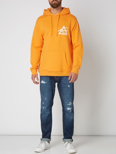 Tommy Jeans Hoodie mit Logo-Print Orange 1