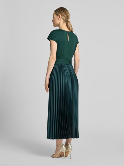 Weekend Max Mara regular fit vrijetijdsjurk met plooirok model 'GELA' Donkergroen - 5