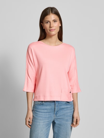 Marc Cain T-Shirt mit 3/4-Arm Pink 4