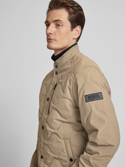 MCNEAL Steppjacke mit Stehkragen Beige 3