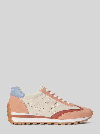 Lauren Ralph Lauren Sneaker aus echtem Leder mit Logo-Prägung Rose 2